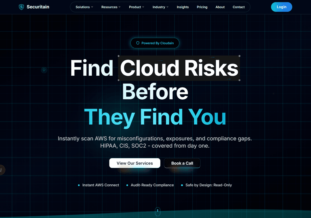 Securitain - Enterprise Security Platform