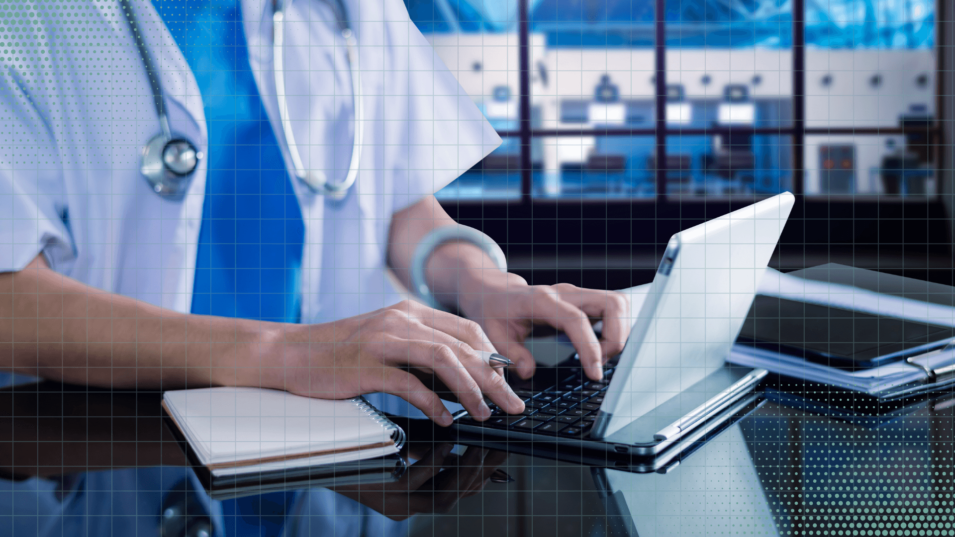 Healthcare Professional Using Technology