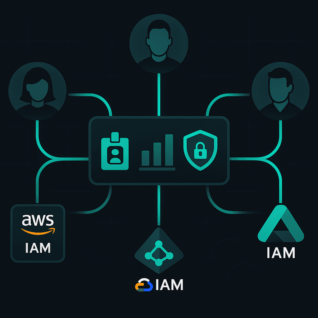 CoreCloud governance interface connecting commerce services