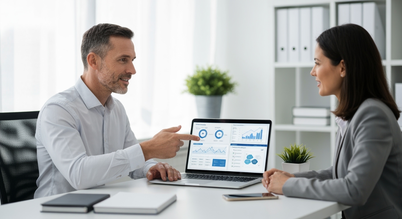 Professional team collaboration